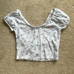 Floral Crop Top
